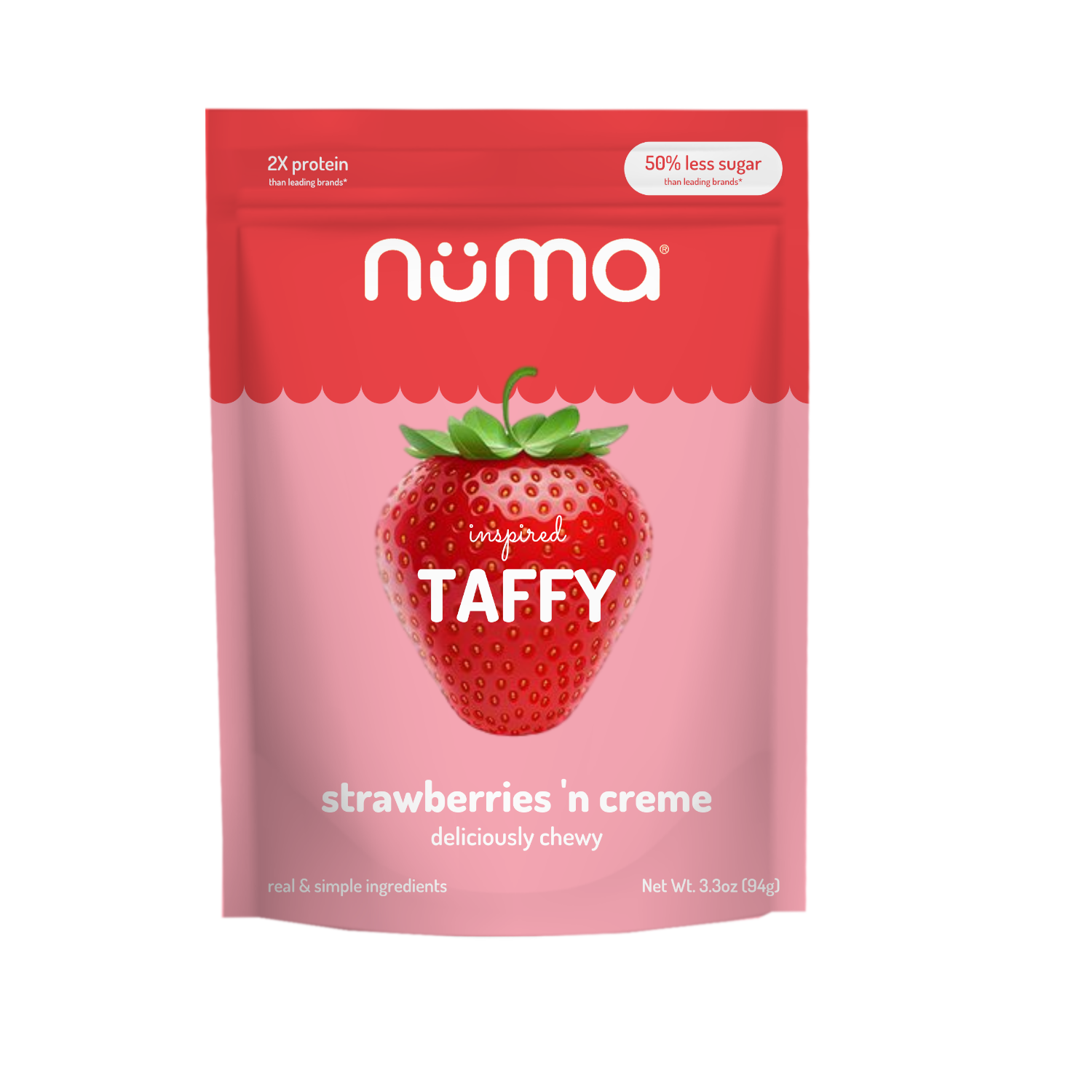 Strawberries and Cream Taffy